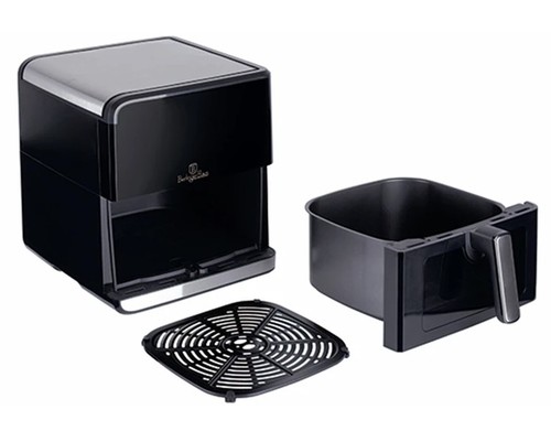 סיר טיגון ללא שמן 7.5 ליטר Berlinger Haus Matte Black BH9470
