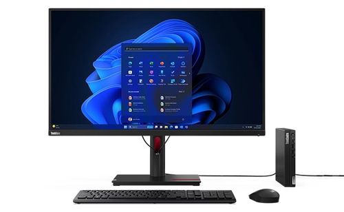 מחשב נייח ThinkCentre M70q Gen 5 i5-14400T 256G 8G 3Y DOS
