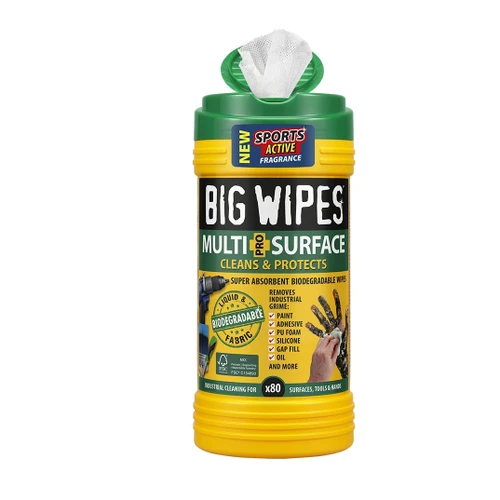 מגבונים למשטחים BigWipes-Multi Surface-80pcs דגם 501