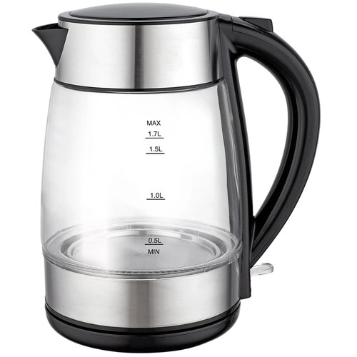 קומקום חשמלי 1.7 ליטר Electro Hanan EL-179 2000W - שחור
