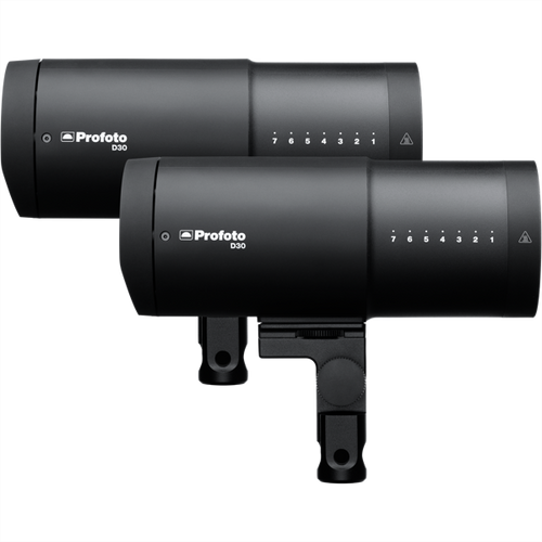 זוג פלאשים לסטודיו Profoto D30 500Ws Duo Kit