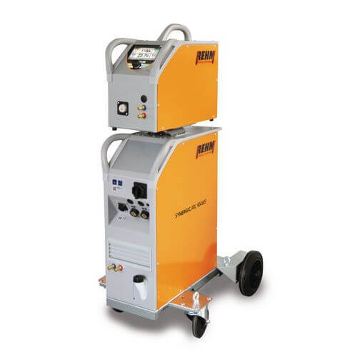 מכונת ריתוך Inverter MIG/MAG מקצועית עם קירור מים , REHM Synergic.Arc 400WS , מזין חיצוני 10M