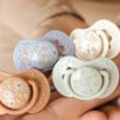 מוצצי לאבי מהדורת פריחת אביב  סגלגל-ירוק