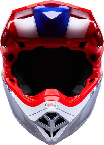 קסדת שטח בל-BELL MOTO-10 MIPS אדום\כחול\לבן