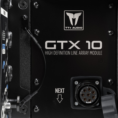 זווית נוספת tt+ audio - rcf gtx 10 two way line array