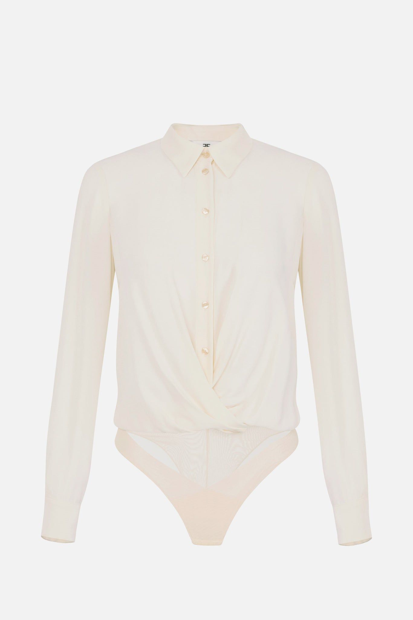 Bodysuit in Georgette fabric COLOR STARLIGHT-BLUE