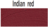 Rembrandt ACRYLIC COLOURS - 347 - Indian red