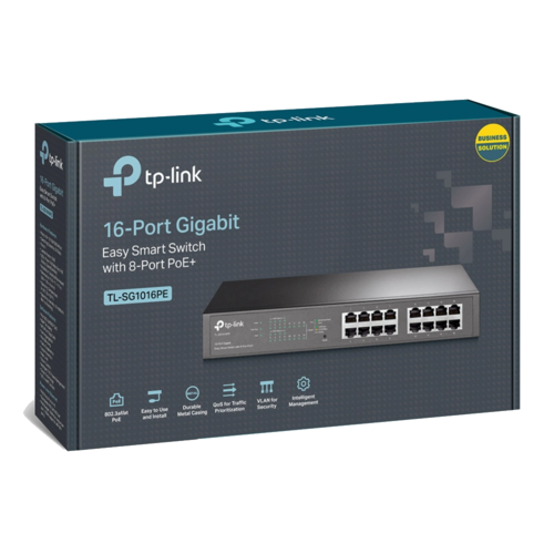 SG1016PE 16-Port Gigabit Switch מבית TP-LINK