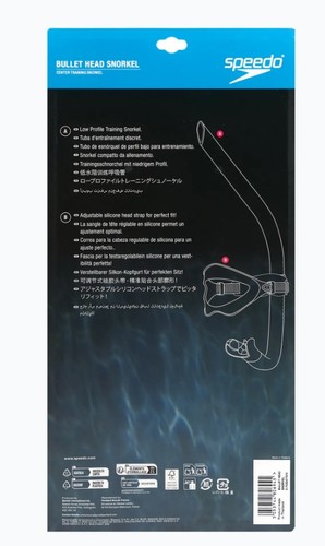 שנורקל שחייה ספידו Speedo Bullet Head snorkel