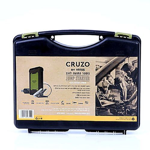 בוסטר התנעה קומפקטי עם סוללת גיבוי 7200mAh