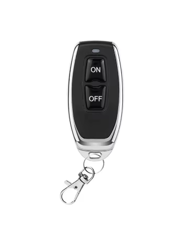 שלט תואם רחוק חכם דו ערוצים ON / OFF בתדר 433Mhz