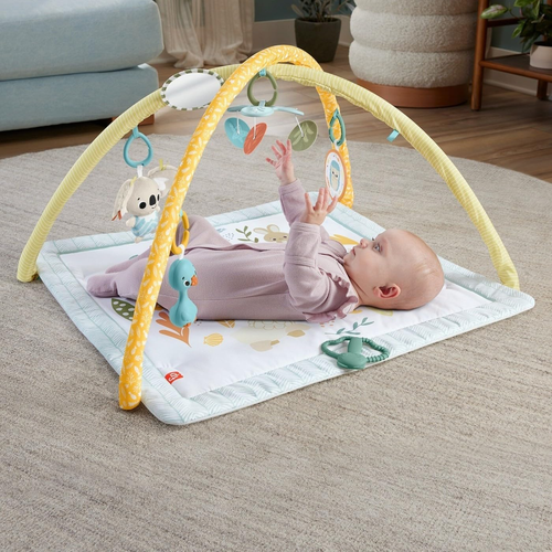 אוניברסיטה לתינוק עם מובייל וצעצועים התפתחותיים 2