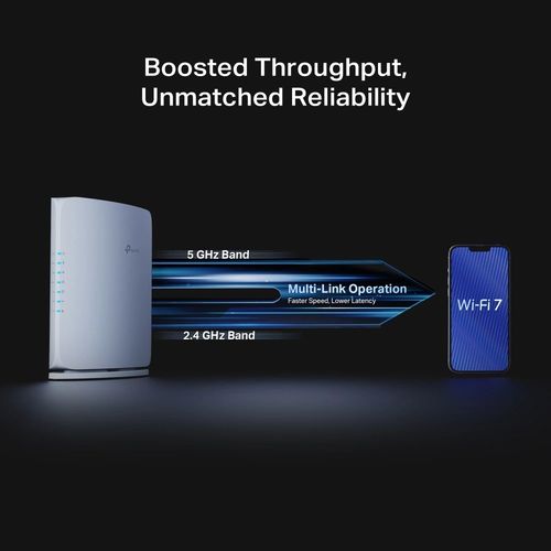 Archer BE450 BE7200 Wi-Fi 7 Router מבית TP-LINK