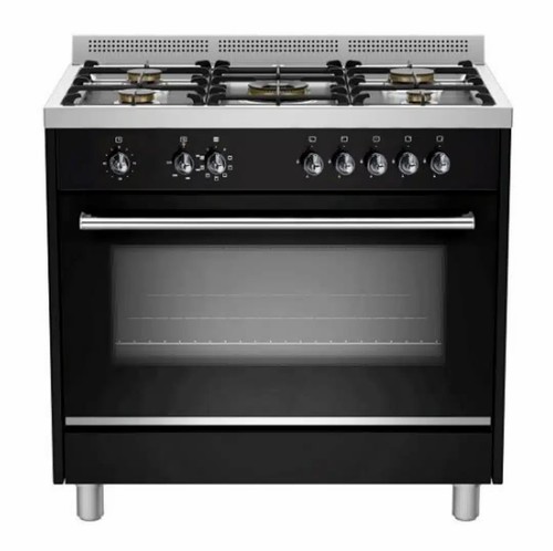 תנור משולב כיריים חצי-מקצועי Sauter SOC9070NE – שחור 90 ס
