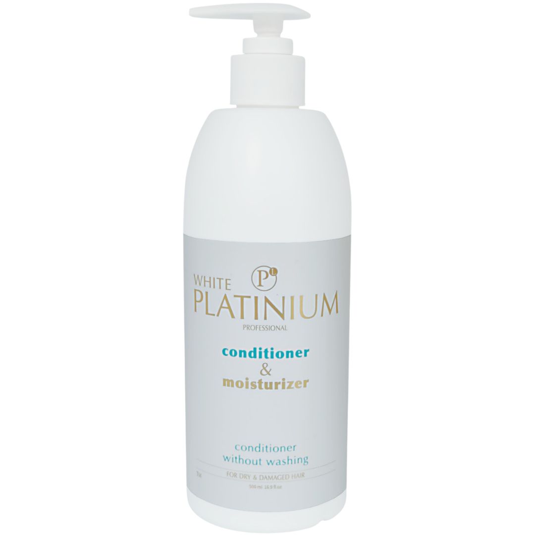 קרם תלתלים קונדישנר ללא שטיפה   White Platinium וואיט פלאטינום 500 מ"ל