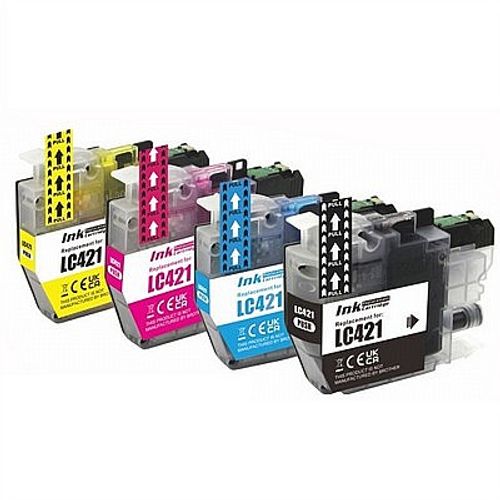 ראשי דיו שחור brother LC421XL שחור 