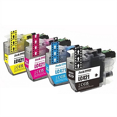 ראשי דיו שחור brother LC421XL שחור 