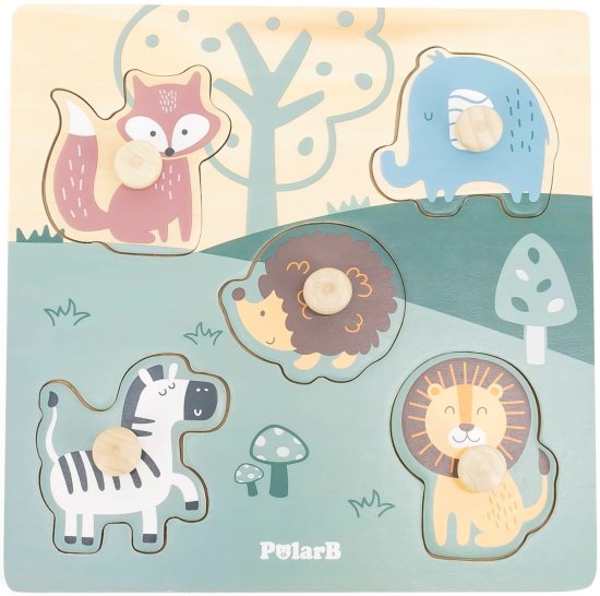פאזל מעץ מבית Polar B - חיות