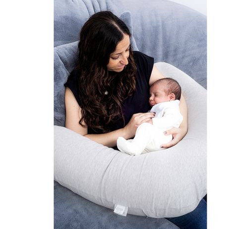 כרית הנקה גדולה  סטרץ' ורוד