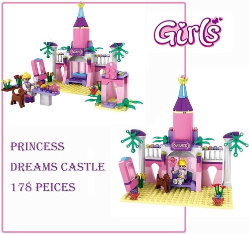 ארמון מלכותי Girls Fashion ערכת בנייה עם 178 חלקים דגם 3272 