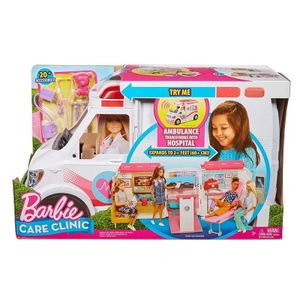 אמבולנס ברבי נפתח למרפאה -BARBIE HKT79