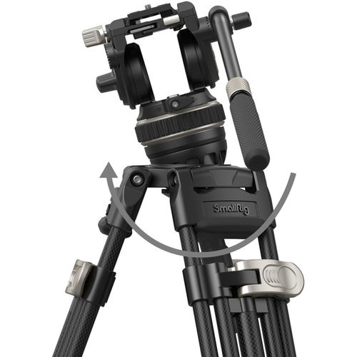 חצובת וידאו סיבי פחמן SmallRig 3989