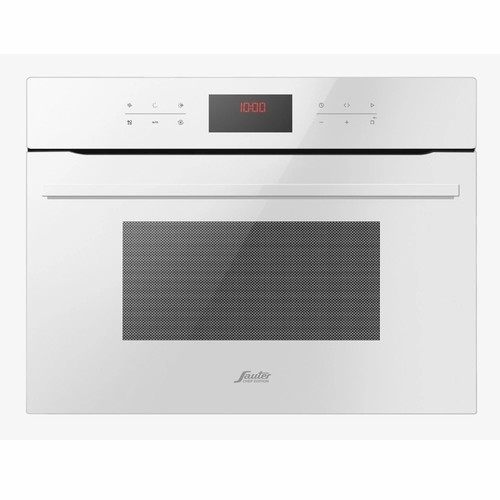 תנור בנוי משולב מיקרו Sauter – דגם CUISINE 7610W לבן 60 ס