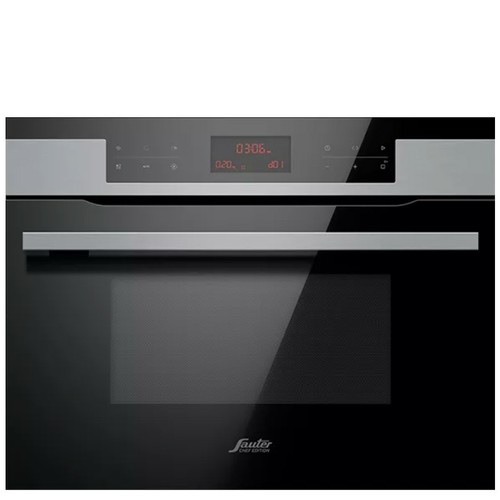 תנור בנוי משולב מיקרו Sauter – דגם CUISINE 7610IX נירוסטה 60 ס