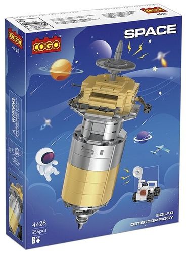 לווין חקר החלל סולארי Space ערכת בנייה עם 355 חלקים דגם 4428