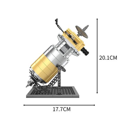 לווין חקר החלל סולארי Space ערכת בנייה עם 355 חלקים דגם 4428