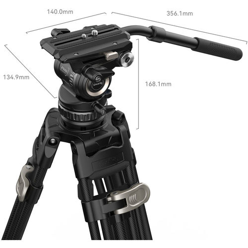 חצובת וידאו סיבי פחמן SmallRig 4465 AD-Pro8