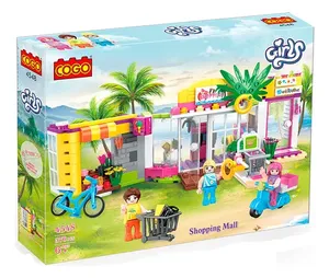 מרכז קניות על החוף Girls Fashion ערכת בנייה עם 376 חלקים דגם 4548