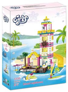 מגדלור על האי Girls Fashion ערכת בנייה עם 412 חלקים דגם 4556