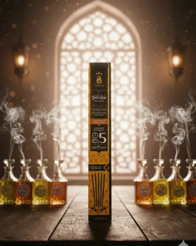 קטורת מקלות Oud Roots – ניחוח עווד עמוק עד 5 שעות