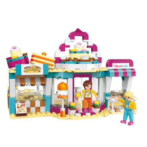 ערכת בנייה מאפייה מתוקה Merry Days עם 348 חלקים דגם 4574
