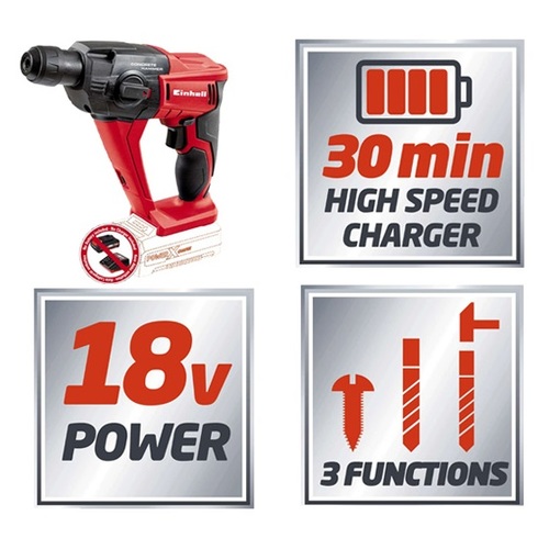 פטישון נטען 18V גוף בלבד TE-HD 18 Li-Solo