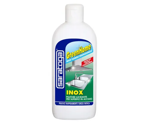 בקבוק נוזל ניקוי Saratoga GreenHome Inox 250 מ