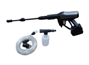 מכונת שטיפה נטענת 40 BAR בלחץ 20V /18 + אביזרים PWC201.2 [ סוללה + מטען ] BOLT