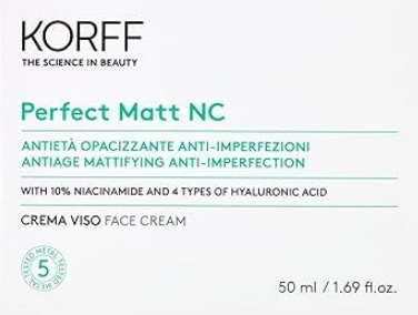 קורף קרם פנים  Korff Perfect Matt NC Face Cream