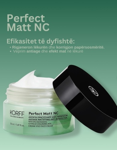 קורף קרם פנים  Korff Perfect Matt NC Face Cream