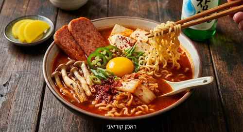 חריף וממכר: עולם ה-ראמן קוריאני המוכן עד הבית
