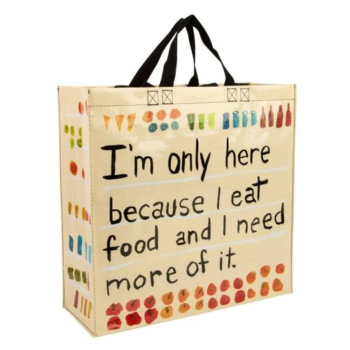 תיק קניות I’m Here Because I Eat