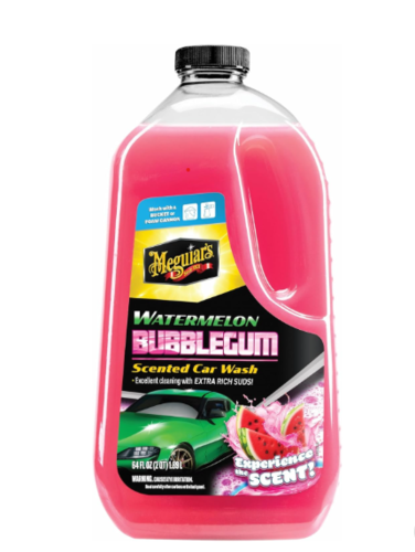Meguiar’s Watermelon Bubblegum Wash - שמפו רכב בניחוח אבטיח ומסטיק 1.89L
