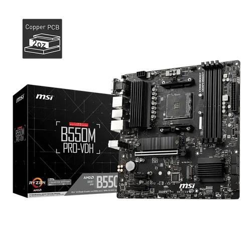 לוח אם MSI B550M PRO-VDH 4719072758417