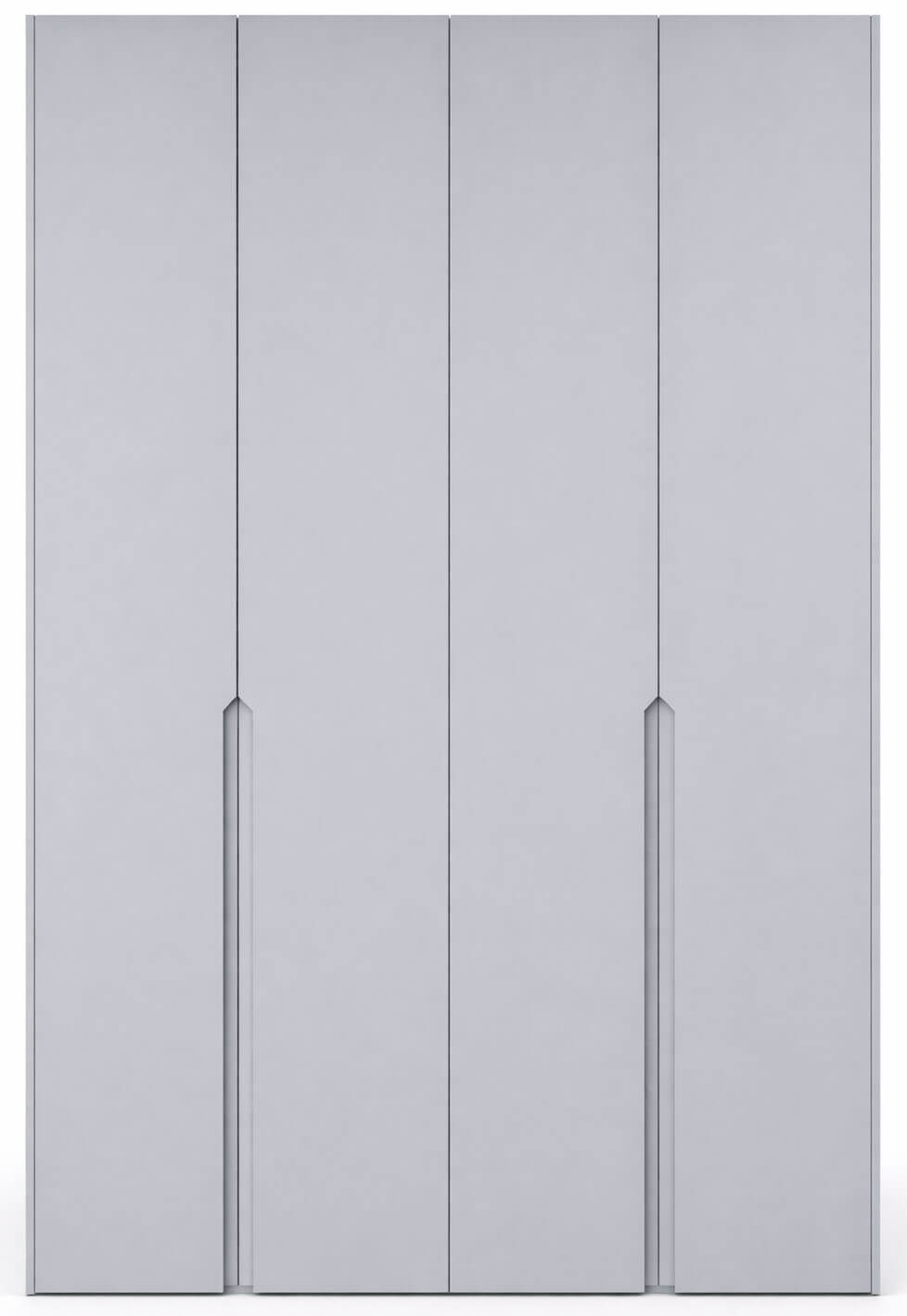 ארון בגדים 4 דלתות דגם GR-200 אפור