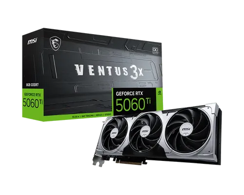 כרטיס מסך RTX 5060 Ti 8G VENTUS 3X OC 4711377337649