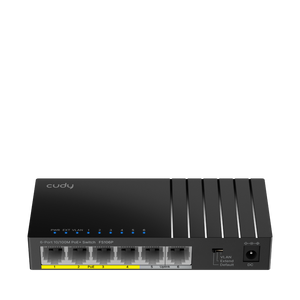 מתג 6Port 10/100M PoE+ Switch FS106P