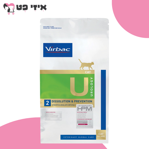 וירבק רפואי U יורולוג'י (יורינרי) לכלבים בוגרים 12 ק