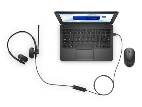 אוזניות חוטיות Dell Dell Wired Headset WH125
