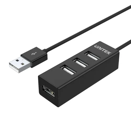 מפצל UNITEK Y-2140 USB 2.0 4-Port Hub 